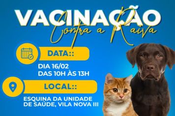 Vacinação Contra a Raiva