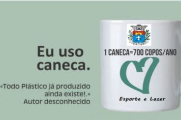 Departamento de Esporte e Lazer promove campanha interna  ‘Adote uma Caneca’