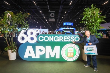 Prefeito de Paraguaçu Paulista participa do maior congresso municipalista da América Latina