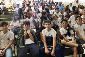 No mês de alerta aos perigos de acidentes de trânsitos, alunos da rede municipal têm atividades de educação para o trânsito