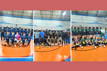 Copa Estado de Voleibol agita Ginásio Padilha com triunfos de Cândido Mota e Assis