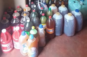 Programa de troca de óleo de cozinha usado por óleo novo é realizado em Paraguaçu