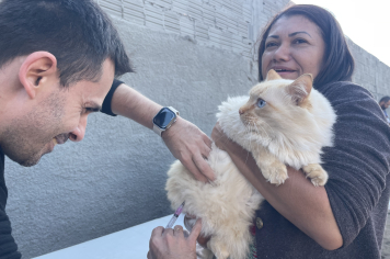 Vacinação contra a raiva acontece hoje em três pontos da cidade