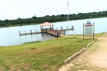 Balneário de Paraguaçu recebe melhorias para atender visitantes nestes dias quentes 