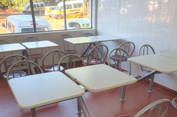 Secretaria Municipal de Obras revitaliza refeitório e garante mais conforto aos servidores