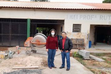 A Prefeitura Municipal de Paraguaçu Paulista segue trabalhando na recuperação dos prédios escolares