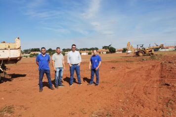 Tem início a construção da Unidade de Saúde do bairro Lina Leuzzi