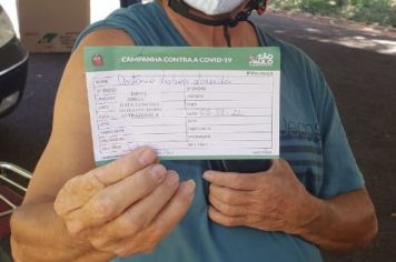 Idosos de 72, 73 e 74 anos recebem 2ª dose no sábado 