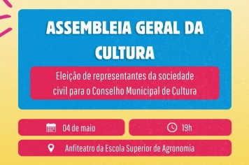 Atenção, fazedores de cultura de Paraguaçu Paulista! 