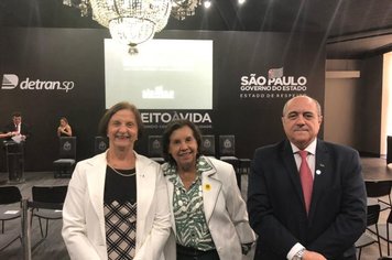 Prefeita de Paraguaçu participa de lançamento de campanha contra violência no trânsito