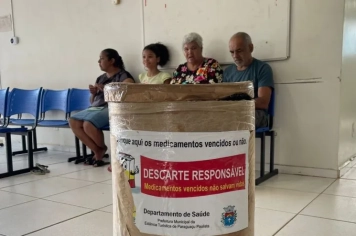 Secretaria de Saúde Alerta Sobre a Importância do Descarte Correto de Medicamentos Vencidos