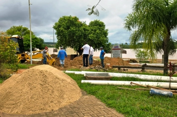 Prefeitura inicia revitalização da prainha do Balneário Municipal