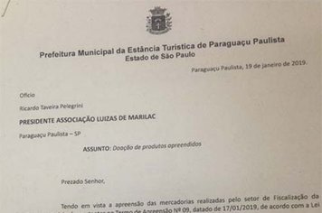  Vendedor ambulante, de Avaré, se recusa a pagar licença e tem produto apreendido