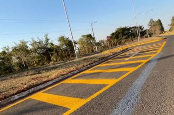 Sinalização próxima ao balneário é renovada