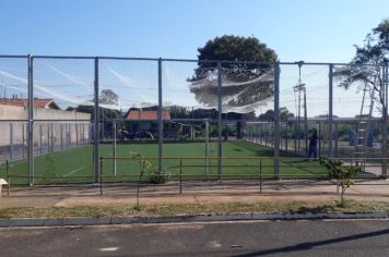 Quadra do Lina Leuzzi recebe cobertura com rede