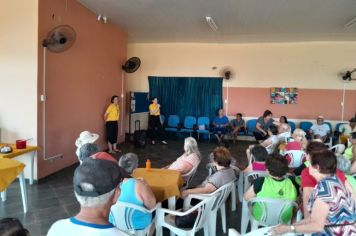 Idosos do CCI participam de palestra sobre Saúde Mental