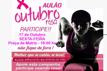 Outubro Rosa: Aulão de Zumba vai movimentar Praça da Matriz em apoio à saúde da mulher