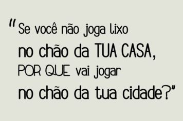 Prefeitura recolhe novamente lixo descartado atrás do Centro de Convergência