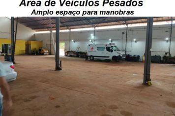 Prefeitura realiza melhorias na oficina de manutenção.  