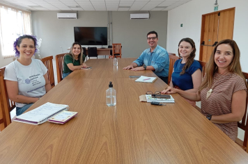 Preparativos para o Dia da Mobilização da Saúde Mental Materna em Paraguaçu Paulista