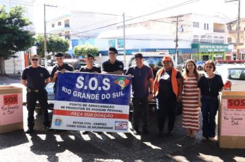 Prefeitura arrecada mais de três toneladas de donativos na campanha SOS Rio Grande do Sul