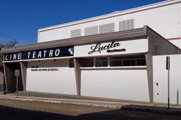Prefeitura e Estado firmam convênio de R$ 369 mil para reforma do Cine Teatro Lucila Nascimento