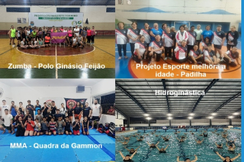 Semana esportiva movimenta Paraguaçu com atividades gratuitas para todas as idades