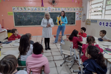 Sorriso Saudável Desde Cedo: Saúde na Escola Leva Orientação Odontológica à EMEI Dona Cota