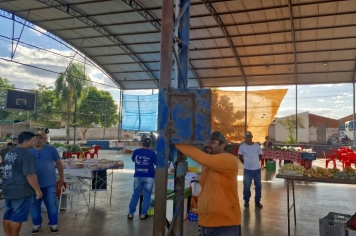 Iluminação da Feira da Lua é totalmente restabelecida pela Prefeitura de Paraguaçu Paulista