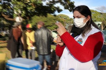 População em situação de rua é vacinada com dose única 
