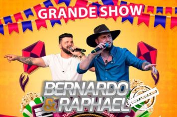 Dupla Bernardo & Rafael se apresenta sábado na 2ª Estância Sertaneja em Paraguaçu Paulista