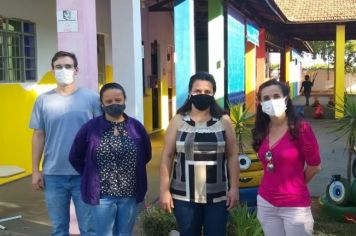 Vigilância em Saúde e Meio Ambiente realizam vistoria em escola