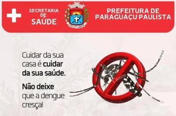 Dias chuvosos acendem alerta para risco de proliferação do Aedes aegypti em Paraguaçu Paulista