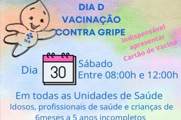 Dia D de vacinação contra a gripe