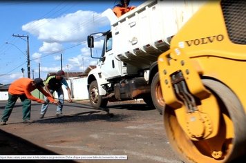 NOVA FRENTE DA OPERAÇÃO TAPA-BURACO CONCLUI AV. BRASIL