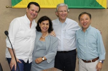 Prefeita participa de lançamento do programa Internet para Todos