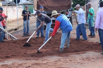 PREFEITURA COMEÇA OPERAÇÃO TAPA-BURACO