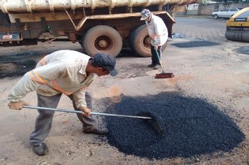 Recape e tapa-buraco estão temporariamente suspensos em Paraguaçu