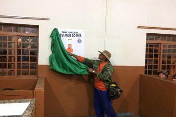 Departamento de Obras e Serviços funcionáro do mês