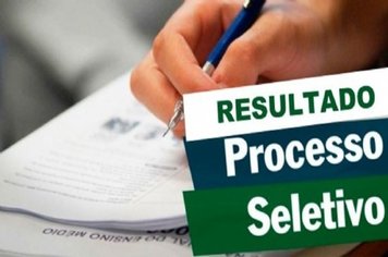 Educação divulga resultado de processo seletivo