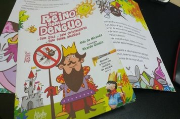 Teatro “Um Reino Sem Dengue” é apresentado aos alunos do Ensino Fundamental
