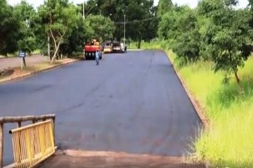 Estacionamento do Grande Lago passa por recapeamento