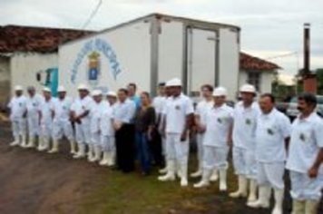 Prefeito Ediney cumpre sua primeira agenda no Matadouro Municipal