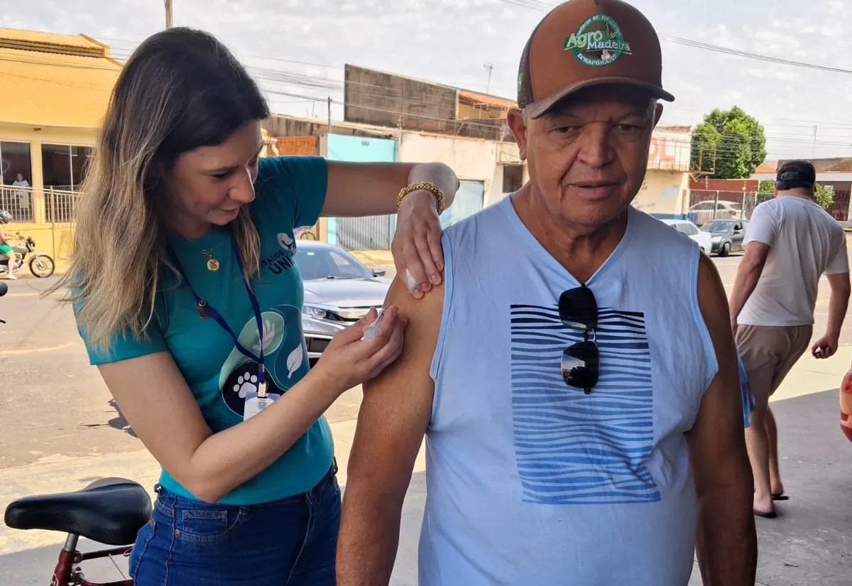 Vigilância em Saúde leva vacinação e ações educativas ao Cidadania Itinerante, nesta quinta-feira!