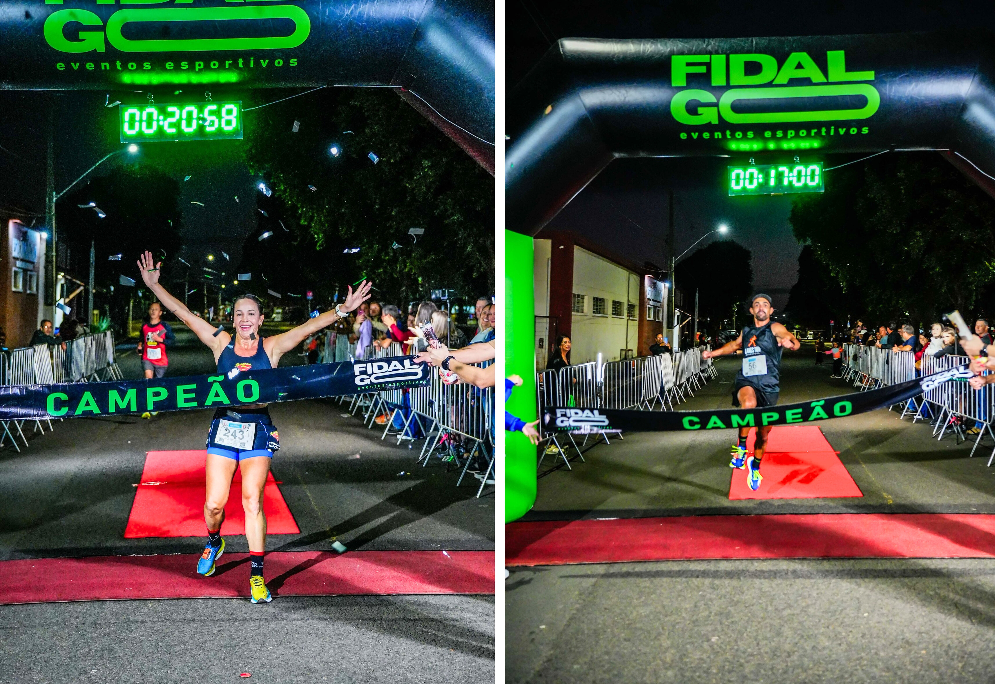 Corrida Noturna do Centenário reúne mais de 300 atletas e reforça Paraguaçu como potência esportiva regional