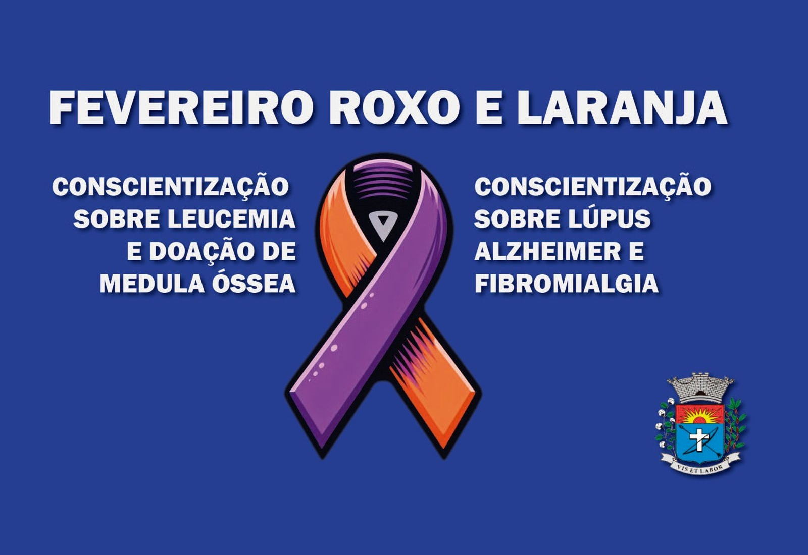 Fevereiro Roxo e Laranja: Mês de conscientização sobre leucemia e doenças neurológicas