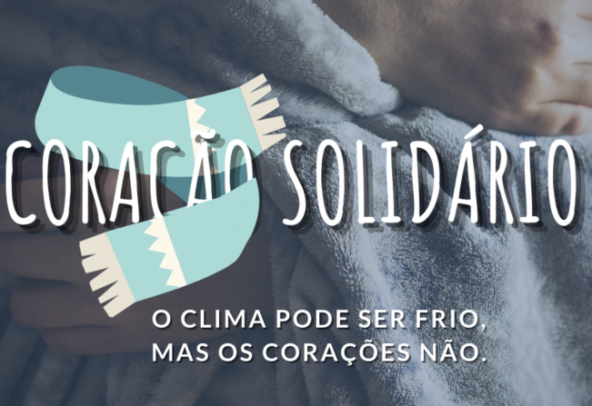 Campanha solidária vai arrecadar cobertores e alimentos 