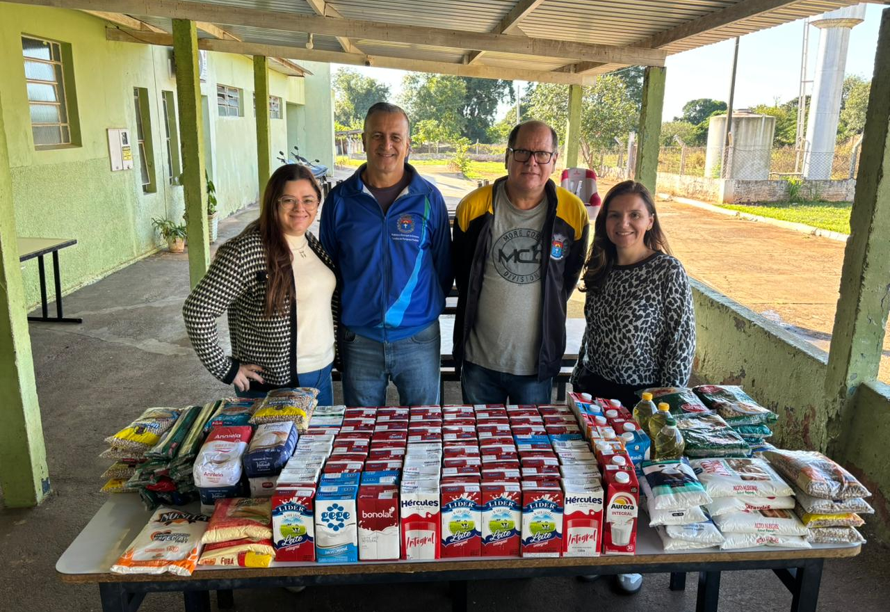 Com apoio da população, 'Esporte que Alimenta' beneficia Casa Lar com nova entrega de alimentos