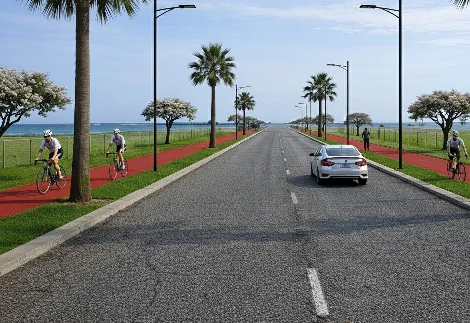 Paraguaçu Paulista avança na mobilidade sustentável com nova ciclovia na Av. Hissagy Marubayashi 