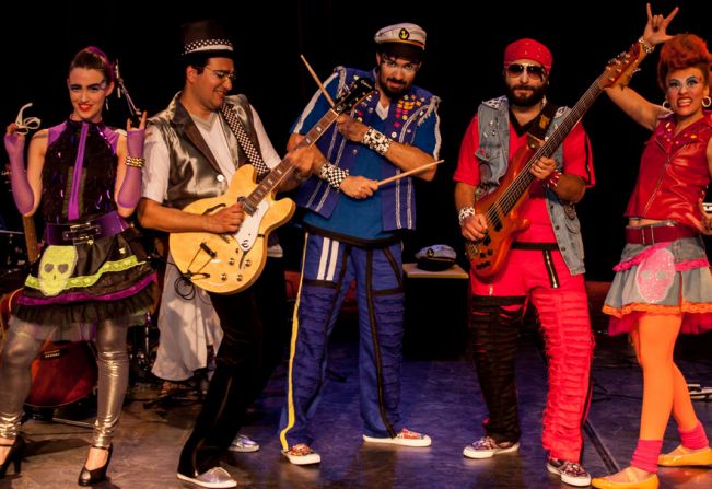 Sábado é dia de rock, bebê!